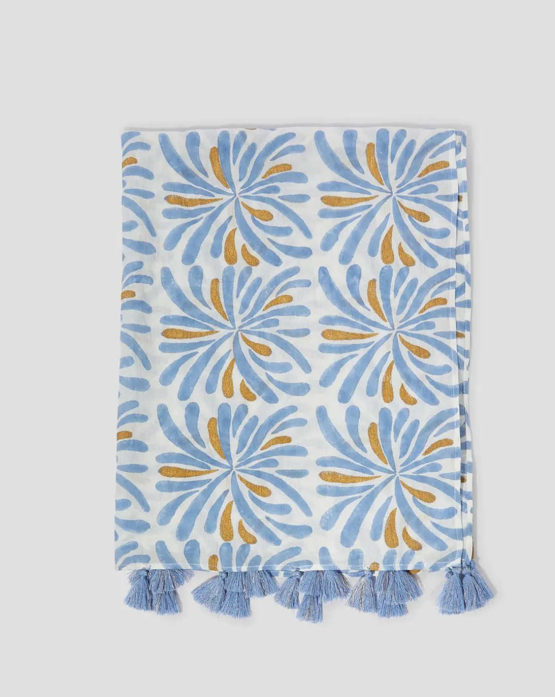 Monsoon Cece Woodblock Tassel Sarong