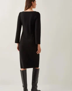 Monsoon Cee Cornelli Embroidered Knit Dress