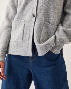 Monsoon Clay Collar Cardigan