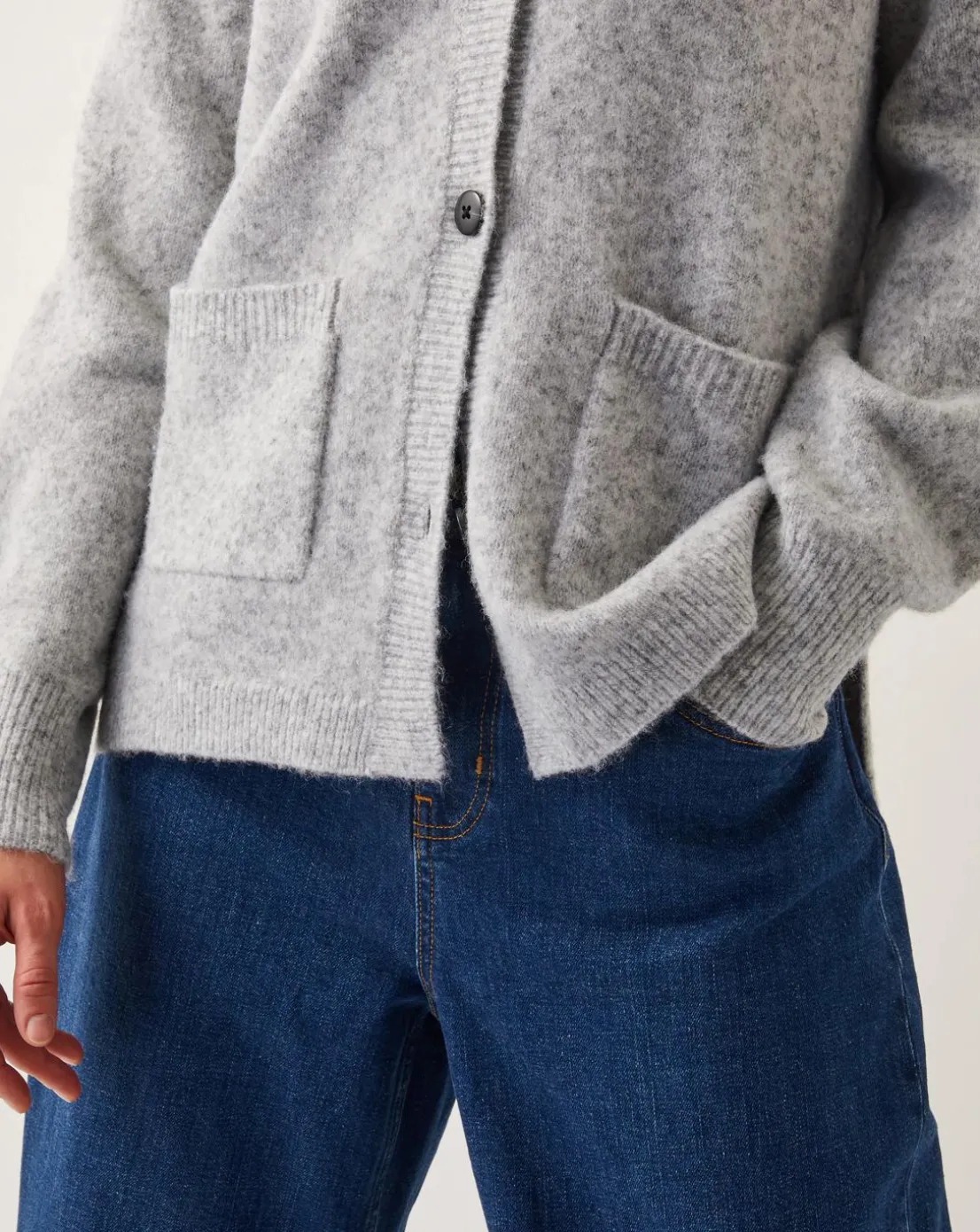 Monsoon Clay Collar Cardigan