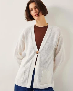 Monsoon Clo Knit Single-Button Cardigan