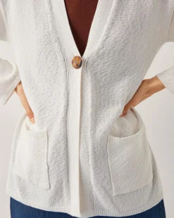 Monsoon Clo Knit Single-Button Cardigan