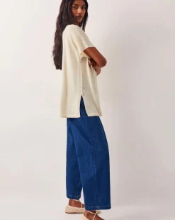 Monsoon Cloe Knitted Collar Top