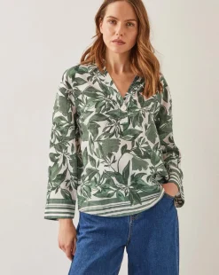 Monsoon Clover Floral Print Blouse