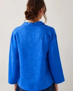 Monsoon Clover Linen Blouse