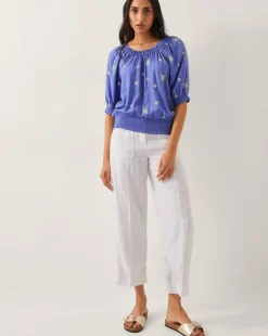 Monsoon Emily Embroidered Top