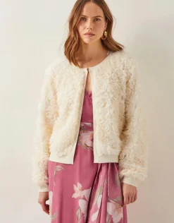Monsoon Fi Floral Knit Cardigan