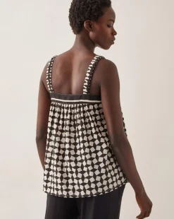 Monsoon Geena Geometric Print Cami Top