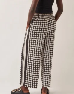 Monsoon Geena Geometric Print Trousers