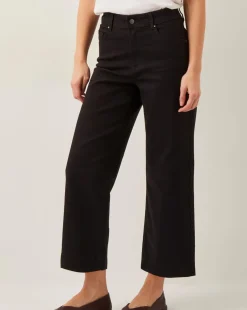 Monsoon Hallie Regular Crop Wide Leg Jeans