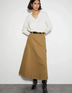 Monsoon Hanna Cargo Maxi Skirt