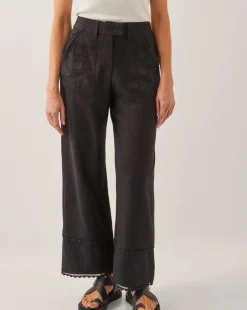 Monsoon Hayley Embroidered Trousers