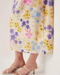 Monsoon Madeline Floral Midi Dress