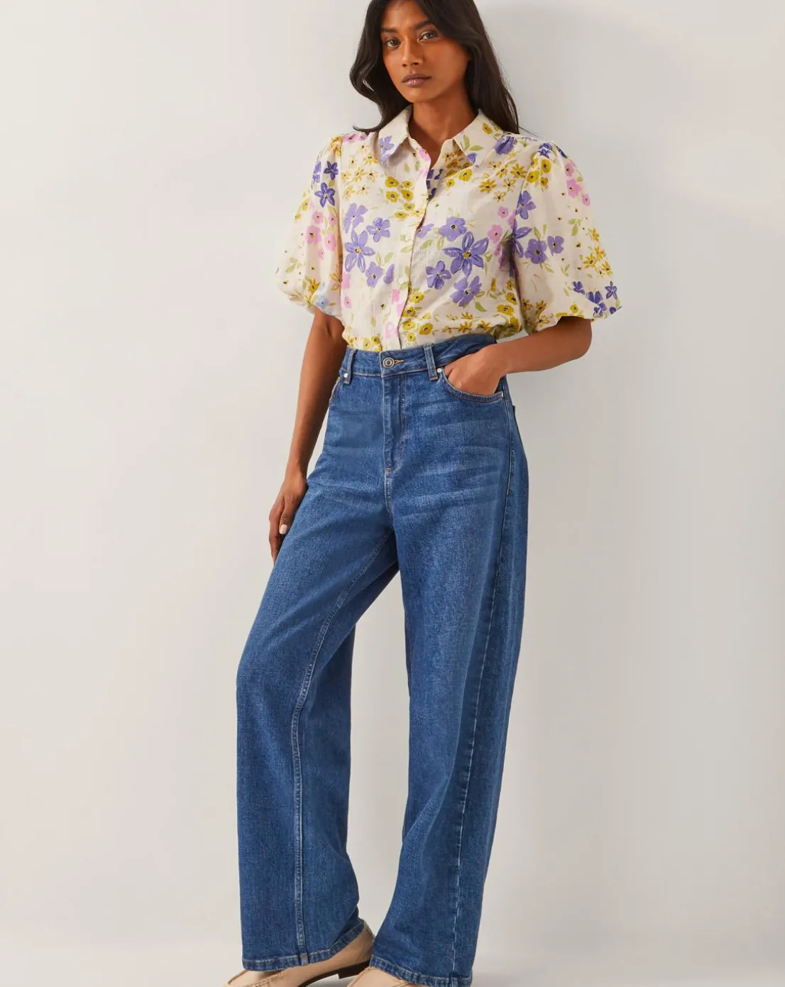 Monsoon Madeline Floral Shirt