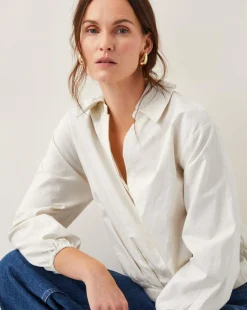 Monsoon Mika Wrap Blouse