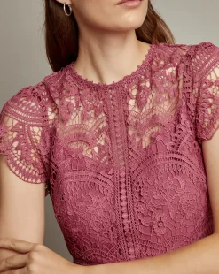 Monsoon Monica Lace Maxi Dress