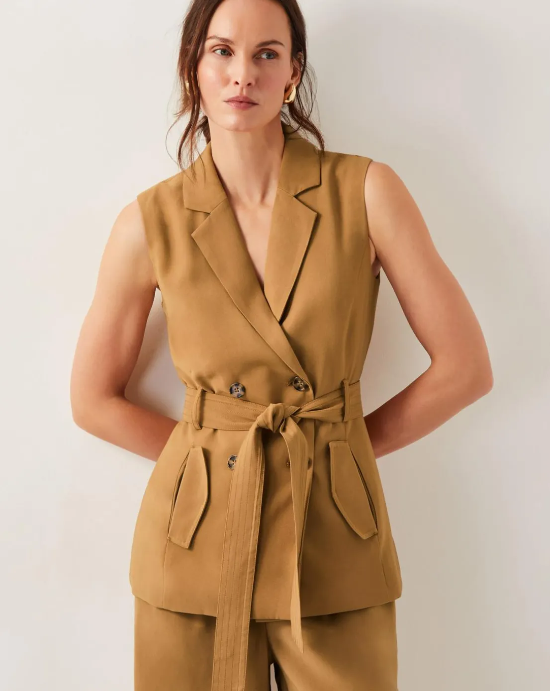 Monsoon Nina Double Breasted Waistcoat