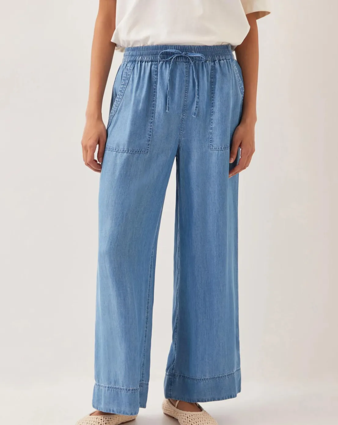Monsoon Nyla Wide Leg Trousers