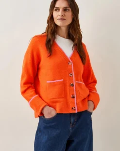 Monsoon Oona Oversized V-Neck Cardigan