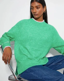 Monsoon Oti Oversized Mock Neck Jumper