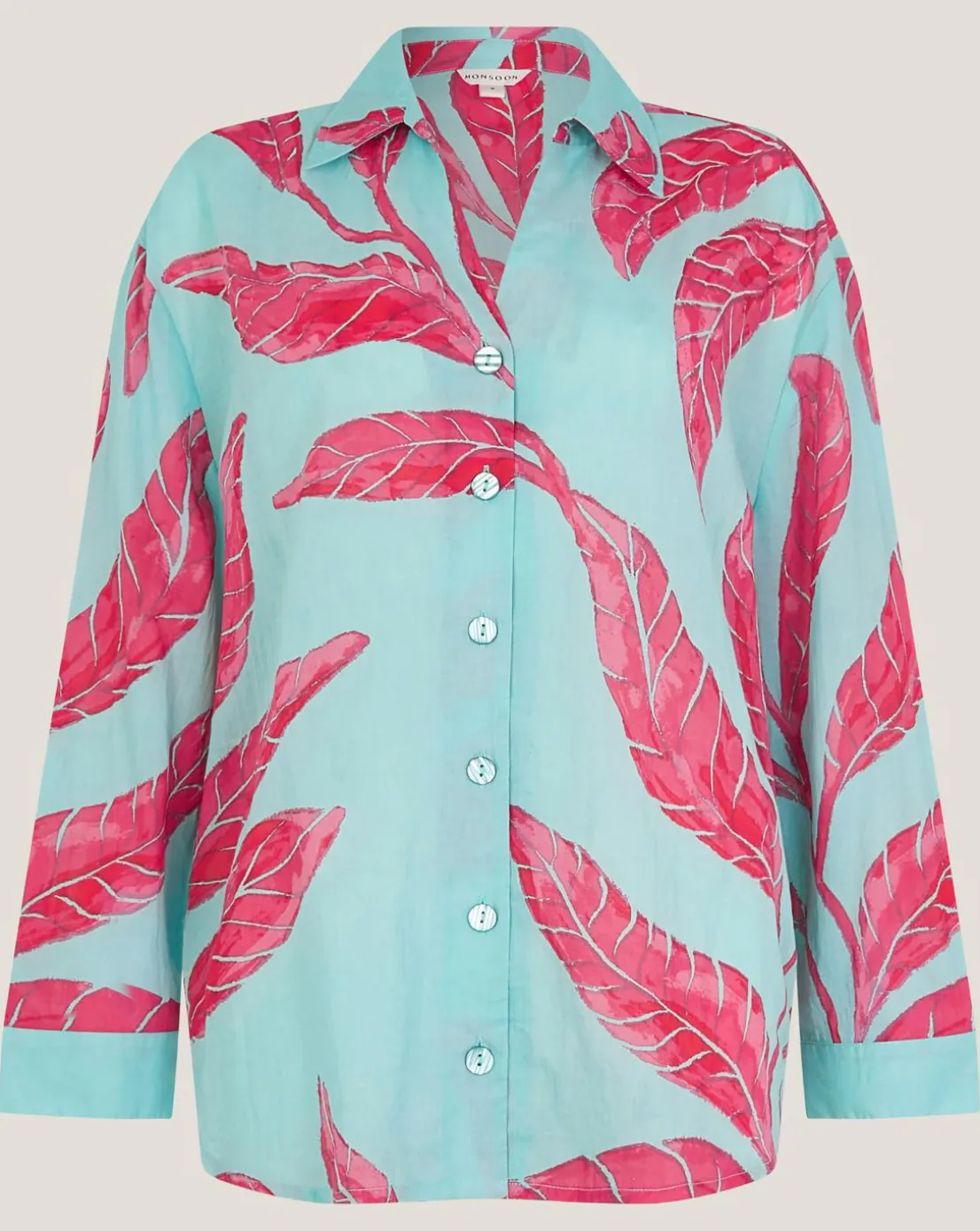 Monsoon Pamela Palm Shirt