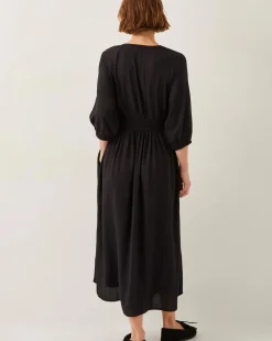 Monsoon Polly Pintuck Pleat Midi Dress