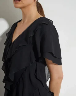 Monsoon Renata Ruffle Maxi Dress