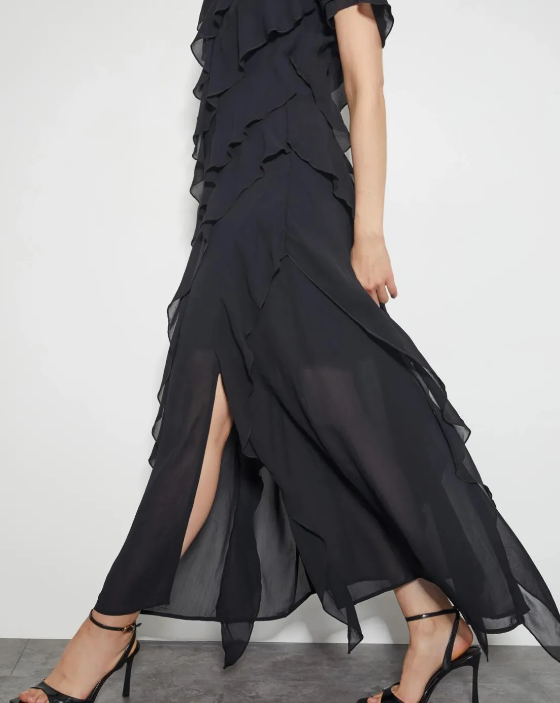 Monsoon Renata Ruffle Maxi Dress
