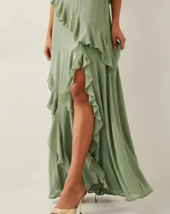 Monsoon Romy Ruffle Maxi Dress
