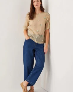 Monsoon Sacha Embroidered Top