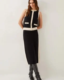 Monsoon Sala Two Tone Knit Vest