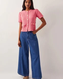 Monsoon Sami Short Sleeve Cardigan