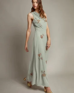 Monsoon Sarah Embellished Maxi Dress