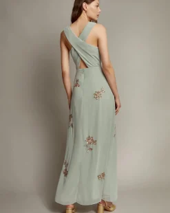 Monsoon Sarah Embellished Maxi Dress