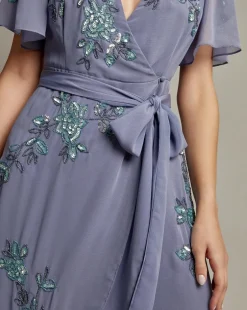 Monsoon Sarah Maxi Wrap Dress