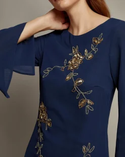 Monsoon Sarah Sequin Maxi Dress