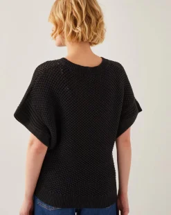Monsoon Sofie Slouchy Short Sleeve Jumper