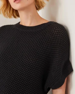 Monsoon Sofie Slouchy Short Sleeve Jumper