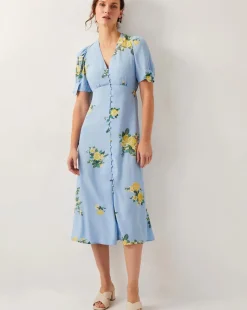 Monsoon Sorcha Floral Tea Midi Dress