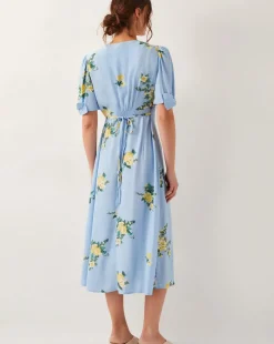 Monsoon Sorcha Floral Tea Midi Dress