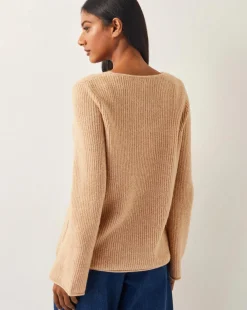 Monsoon Sula V-Neck Double Breasted Cardigan