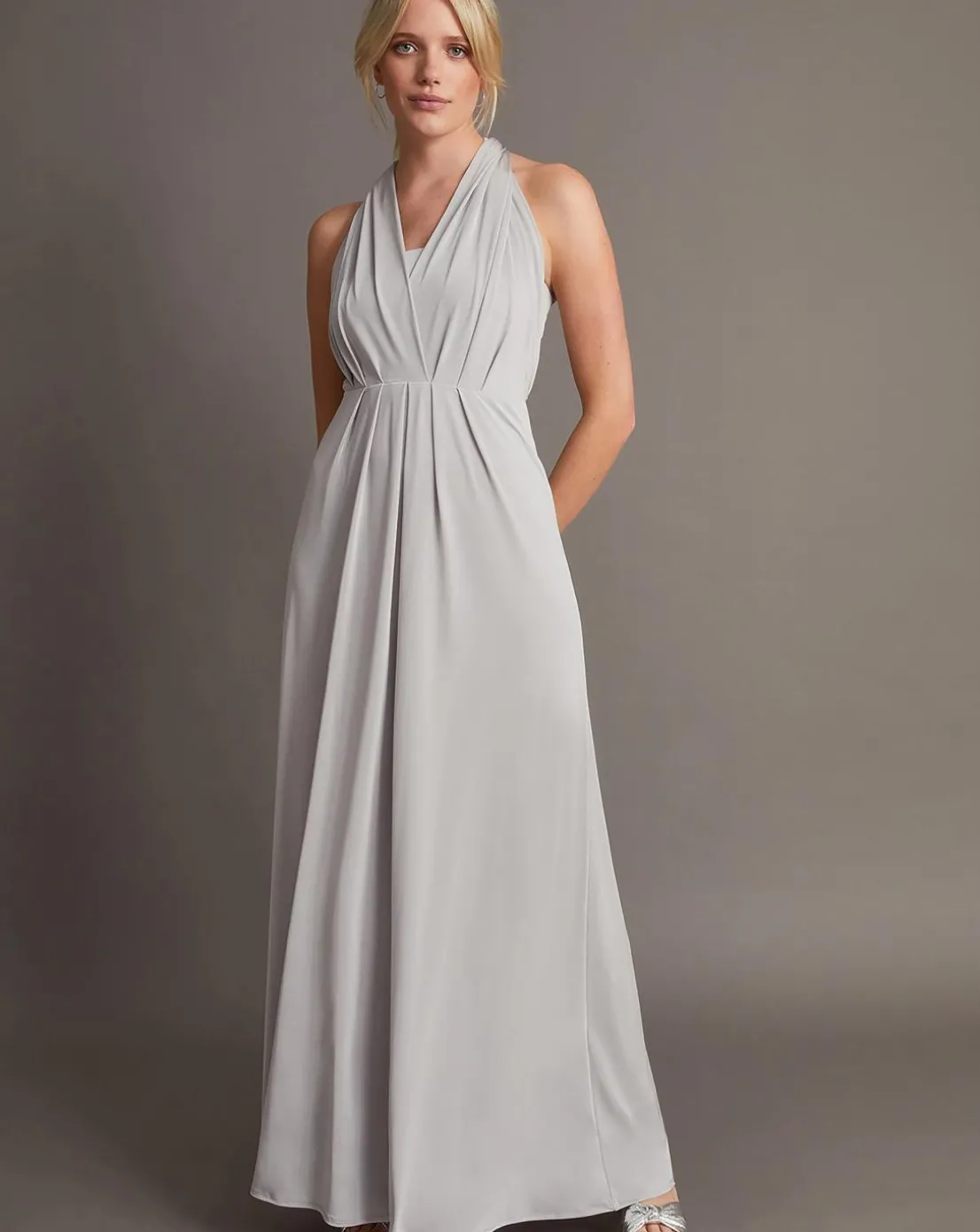 Monsoon Thea Twist Me Tie Me Maxi Dress