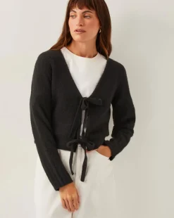 Monsoon Tina Tie Front Cardigan