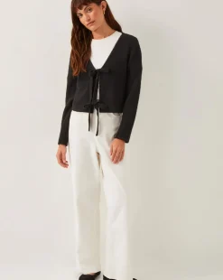 Monsoon Tina Tie Front Cardigan