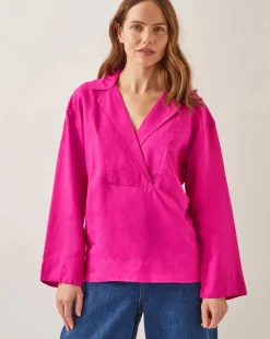 Monsoon Tulip Collar Top