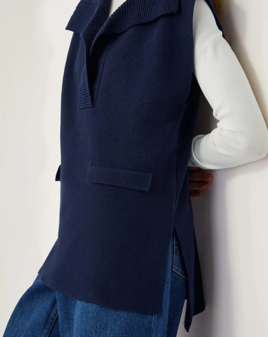 Monsoon Uma Knitted Utility Vest