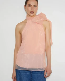 Monsoon Vera Organza Pussybow Top