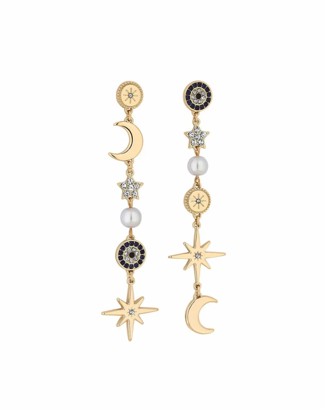 Mood Celestial Mismatch Drop Earrings