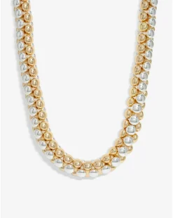 Mood Chunky 2 Tone Short Necklace