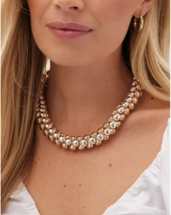 Mood Chunky 2 Tone Short Necklace